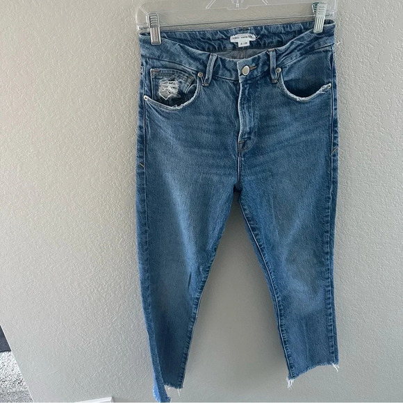 Good American good classic jeans in blue 568 size 2/26 - Picture 3 of 10